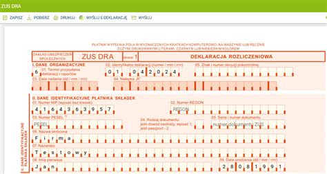 Schemat ZUS dla przedsiębiorcy