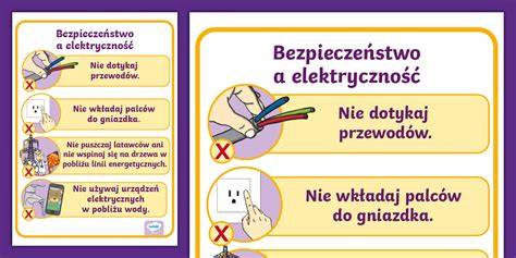 Infografika: Zasady bezpiecznego użytkowania sprzętu