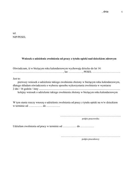 Zwolnienia od pracy