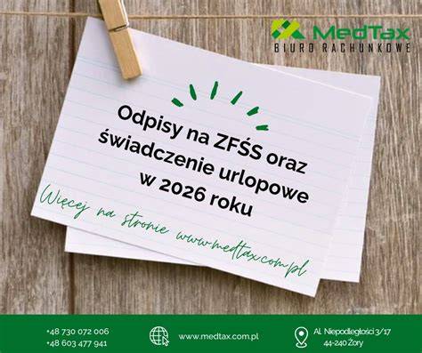 Infografika porównująca ZFŚS i świadczenie urlopowe