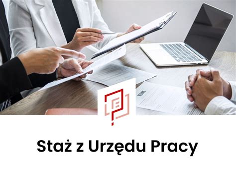 Schemat blokowy przedstawiający proces ubiegania się o staż z Urzędu Pracy