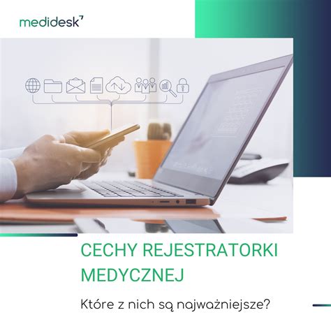 Grafika przedstawiająca cechy dobrej rejestratorki medycznej