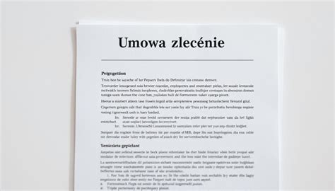 Diagram pokazujący ograniczenia umowy zlecenia
