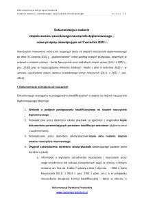 Dokumentacja potrzebna do awansu nauczyciela
