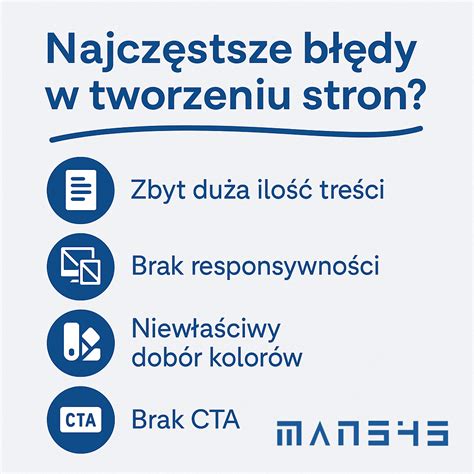 Infografika: Najczęstsze błędy przy tworzeniu metryczki
