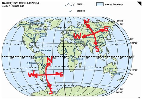 Mapa świata z zaznaczonymi popularnymi kierunkami emigracji zarobkowej