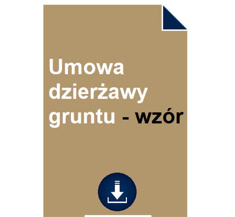 Ilustracja przedstawiająca umowę dzierżawy gruntu.