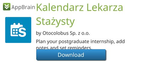 Kalendarz stażysty