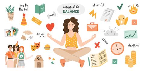 Grafika przedstawiająca work-life balance