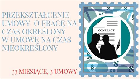 Grafika ilustrująca przekształcenie umowy na czas określony w nieokreślony
