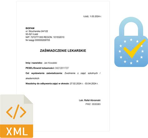 Ikona symbolizująca zwolnienie lekarskie