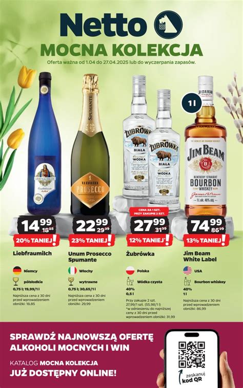 Przykładowa okładka gazetki promocyjnej Netto