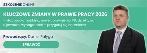 Infografika przedstawiająca zmiany w prawie pracy dotyczące kontroli PIP