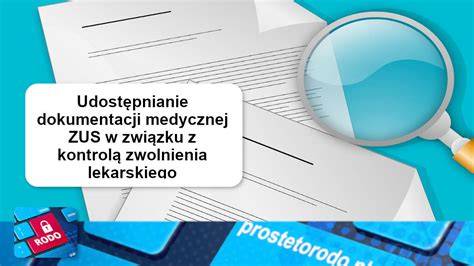 Schemat przebiegu kontroli zwolnienia lekarskiego