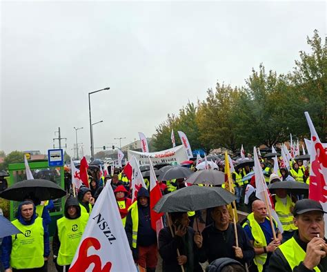 Protest pracowników Enei