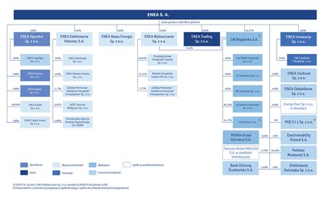 Schemat reorganizacji grupy Enea