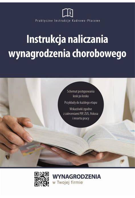 Infografika przedstawiająca sposób naliczania wynagrodzenia chorobowego