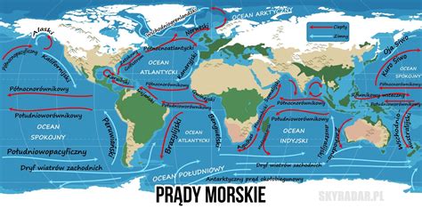 Mapa europejskich szlaków morskich