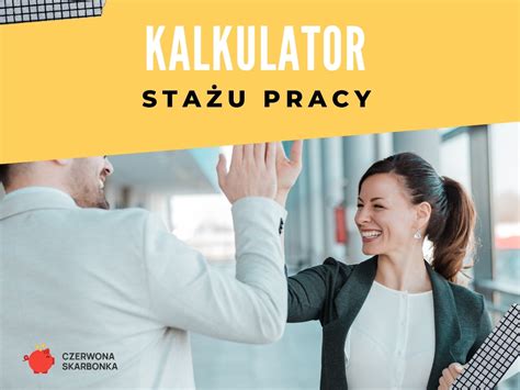 Grafika przedstawiająca kalkulator stażu pracy