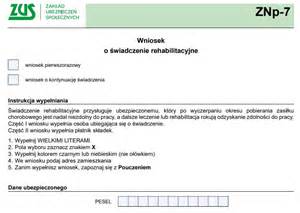 Dokumenty potrzebne do wniosku o świadczenie rehabilitacyjne