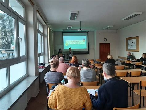 Nauczyciele podczas szkolenia