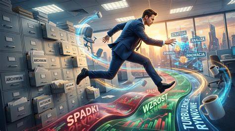 Ilustracja przedstawiająca pracownika pod presją ze strony przełożonego.