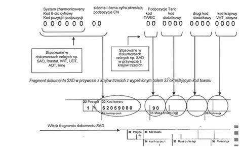 Schemat klasyfikacji towarów wg Nomenklatury Scalonej (CN)