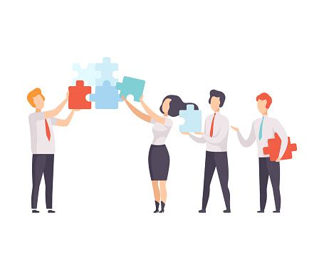 Ilustracja przedstawiająca zespół pracujący w przyjaznej atmosferze