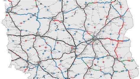 Mapa inwestycji drogowych