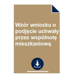 Schemat procesu podejmowania uchwały przez wspólnotę mieszkaniową, z zaznaczeniem roli notariusza