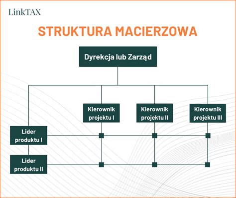 Schemat struktury macierzowej