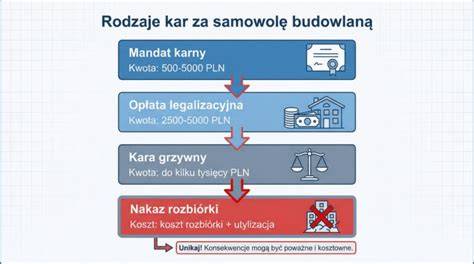 Infografika przedstawiająca rodzaje kar za poświadczenie nieprawdy