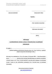 Schemat powstawania stosunku pracy przez mianowanie