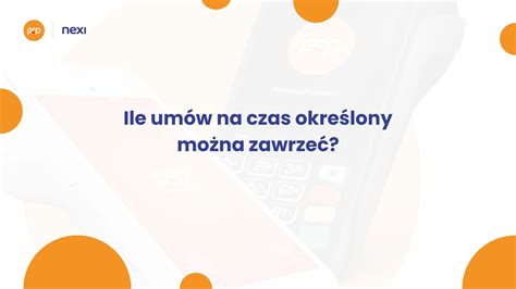 Infografika przedstawiająca limity umów na czas określony według Kodeksu pracy