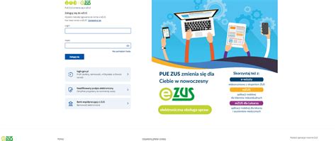 Zrzut ekranu z Platformy Usług Elektronicznych ZUS