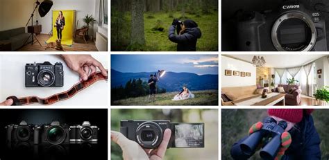 Aparat fotograficzny w rękach przedsiębiorcy