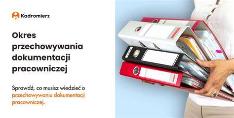 Porównanie okresów przechowywania dokumentacji pracowniczej