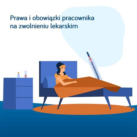 Grafika przedstawiająca prawa pracownika na zwolnieniu lekarskim