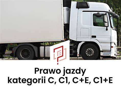 Prawo jazdy kategorii C+E