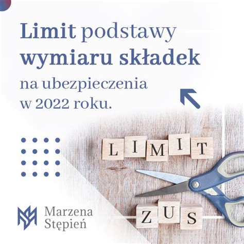 Infografika pokazująca limit rocznej podstawy wymiaru składek ZUS