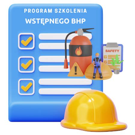 Struktura szkolenia wstępnego BHP