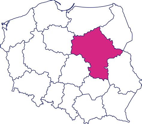 Mapa Polski z zaznaczonym województwem mazowieckim i gminą Lesznowola
