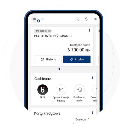 Interfejs bankowości mobilnej do zarządzania zleceniami stałymi