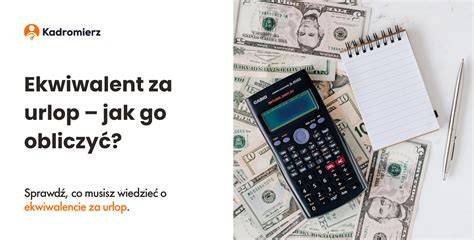 Obliczanie ekwiwalentu za urlop