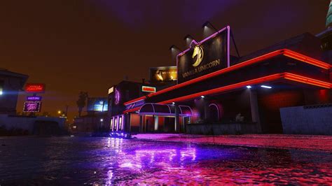 Grafika przedstawiająca klub ze striptizem w GTA V
