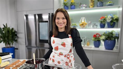 Anna Starmach w kuchni