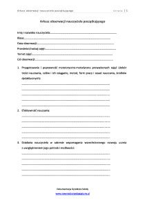 Dokumenty potrzebne do awansu nauczyciela mianowanego