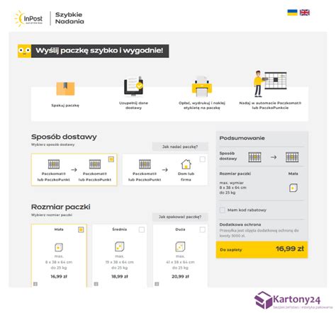 Schemat działania Paczkomatu InPost