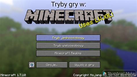 Różne tryby gry w Minecraft