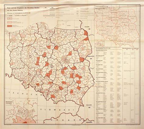 Mapa Polski z zaznaczonym Podhalem